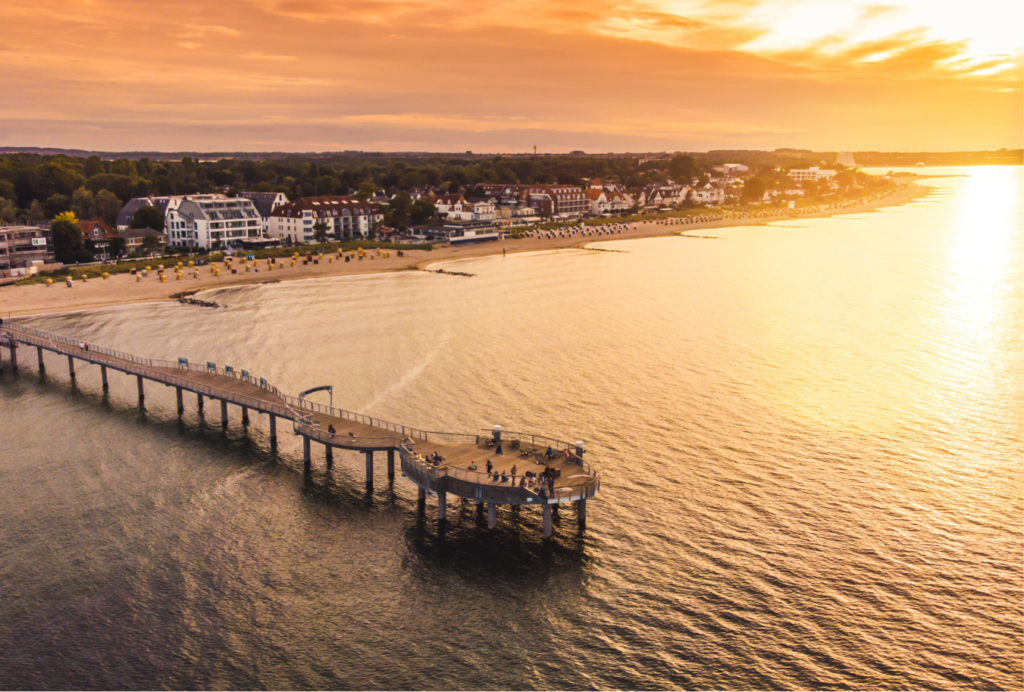 Strandhotel LUV Timmendorfer Strand Drohnenbild